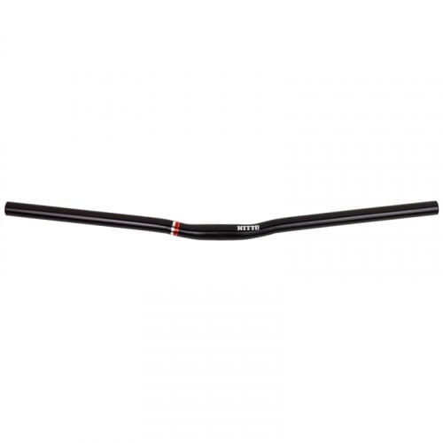 NITTO* for shred bar 650mm (black/25.4mm) | Fergie Cycle
