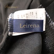 社交ダンス 衣装 Leirena レイリーナ スカート レッスンウェア ブラック系 黒 ヒョウ柄 アニマル柄 チュール 透け感 シースルー フレア 華やか かわいい おしゃれ ふんわり ラテン ダンス 練習 レッスン ダンス衣装 練習着 社交ダンス衣装