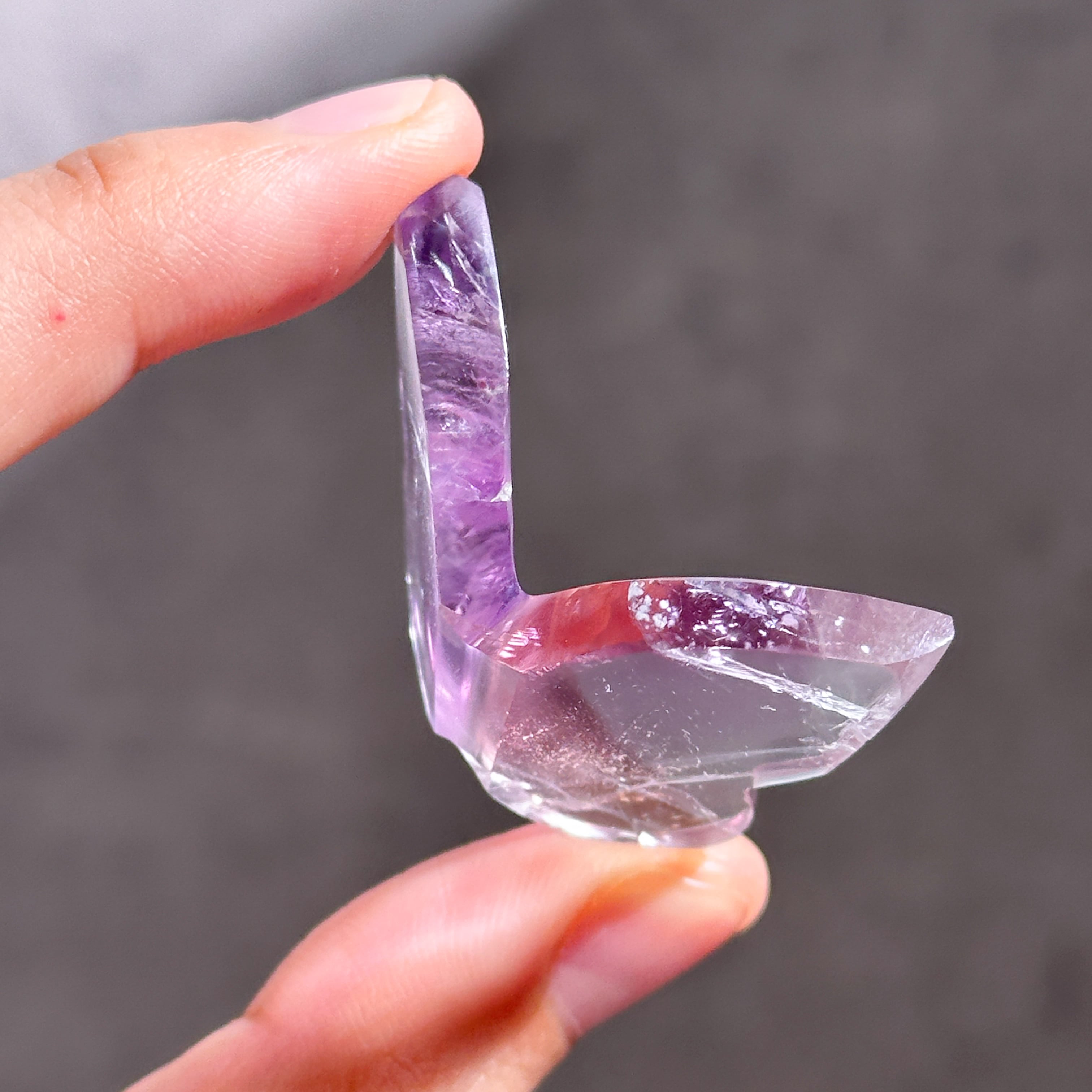 ピンクアメジスト　蝶々 アメジスト 3D蝶 01◇ Amethyst Butterfly ◇天然石・鉱物