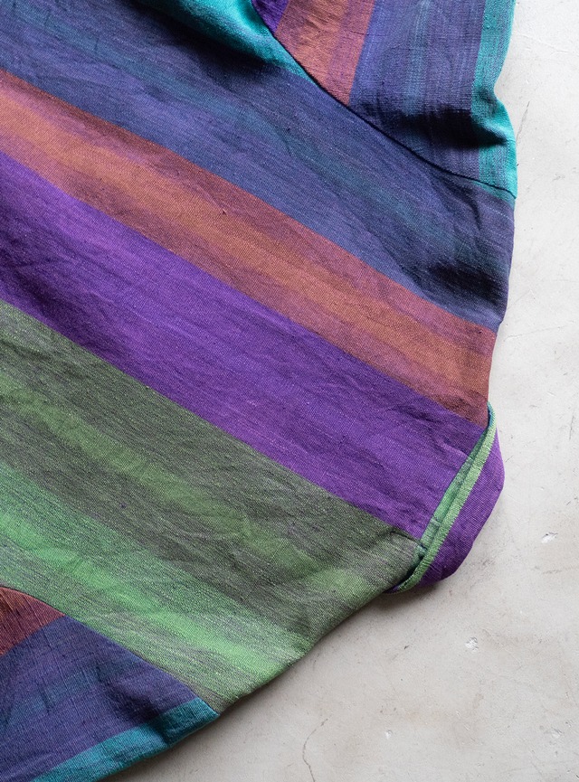 "SKORPI" 1980s Multi stripe jacket