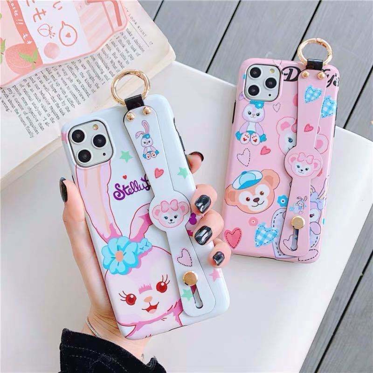 ダッフィーフレンズ ステラルー Iphoneケース Twobear ダッフィーフレンズ ステラルー Iphoneケース Twobear