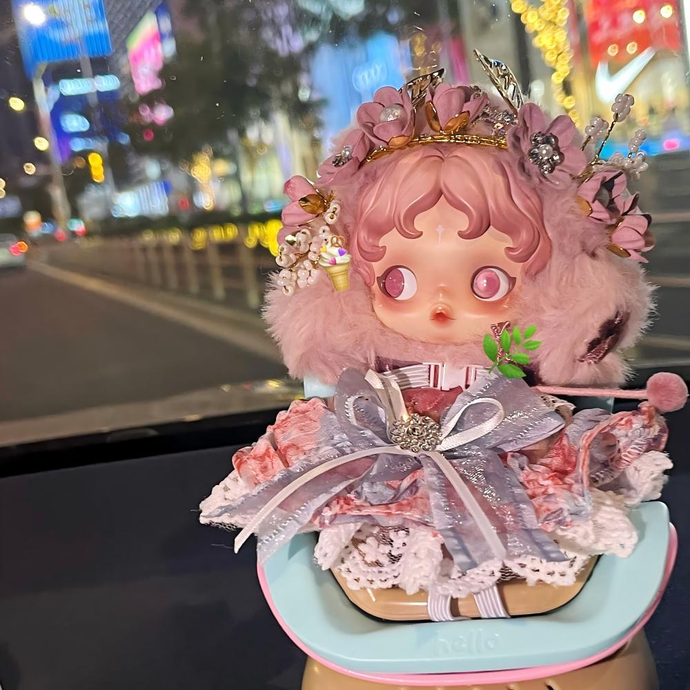 SKULLPANDA対応 ガーデンプリンセスワンピース+フラワーヘア