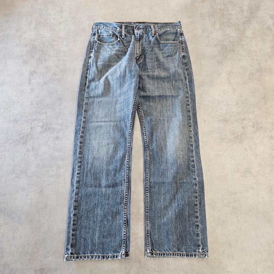 リーバイス559 Levis W34 ブルーデニム 青 ヒゲ 古着 17142