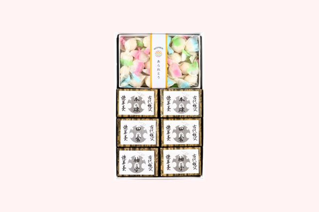 小羊羹６個と和三盆