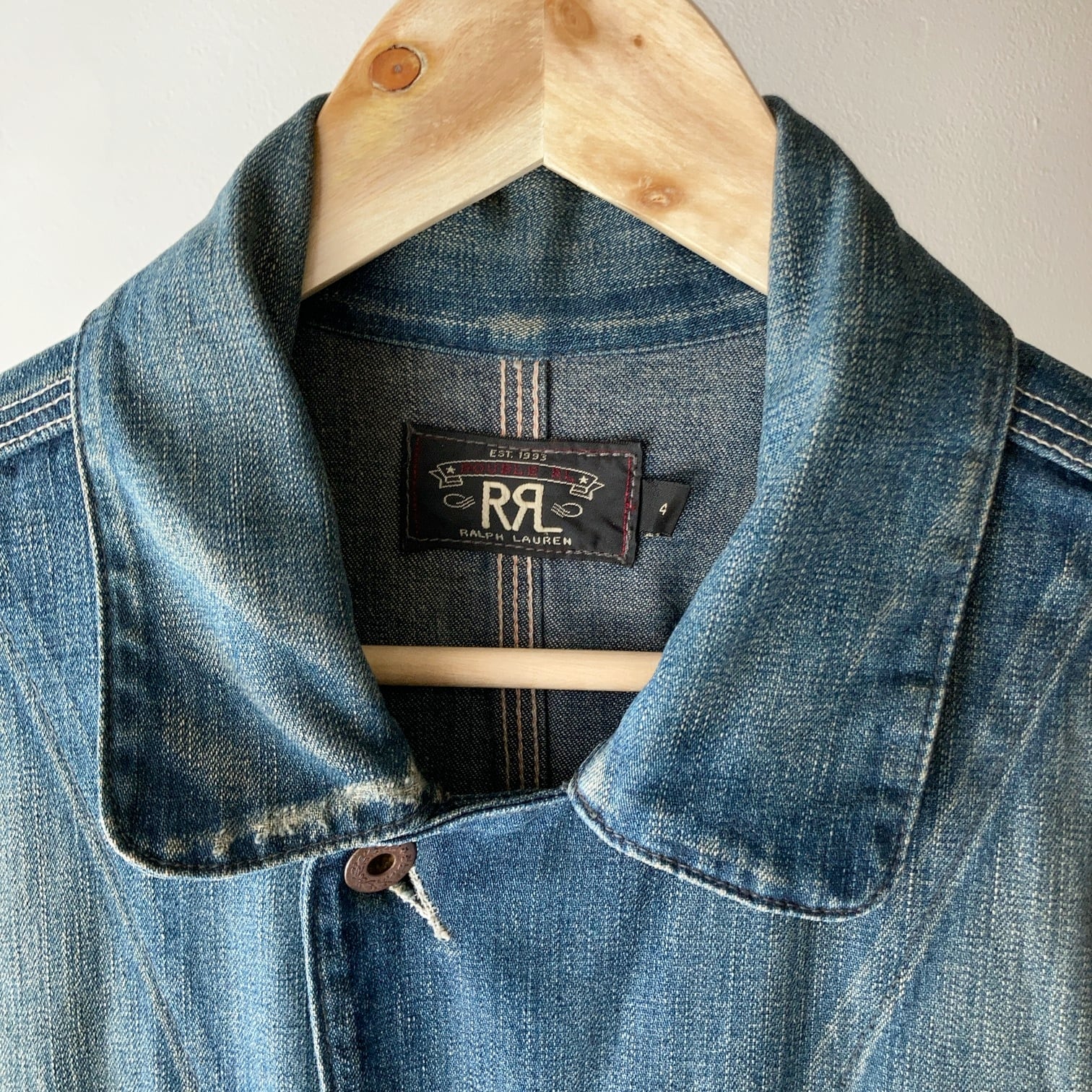 RRL デニムカバーオールジャケット Ralph Lauren【TA040901SA