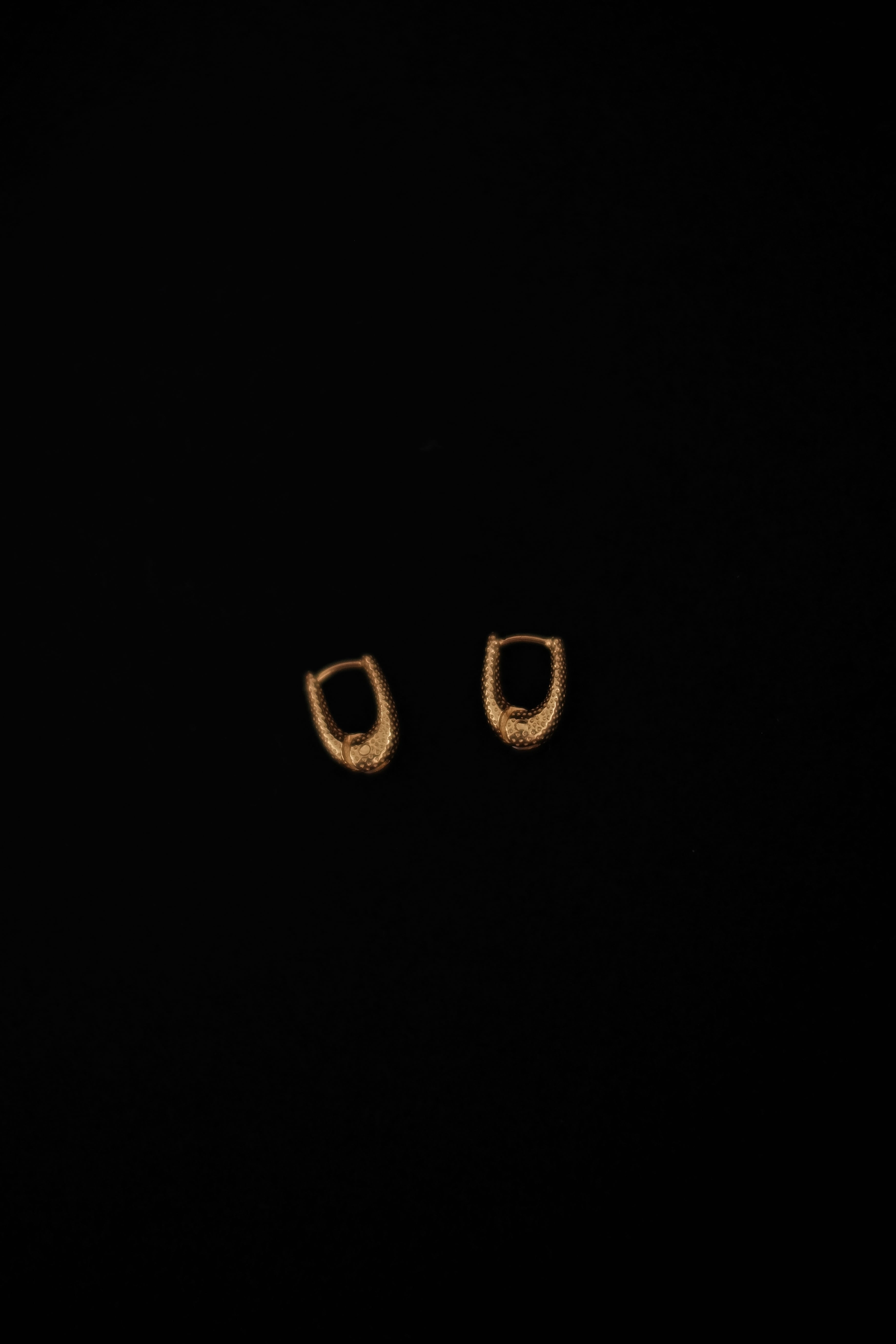 R.ALAGAN / TINY DOT THIN HOOPS | LIVING