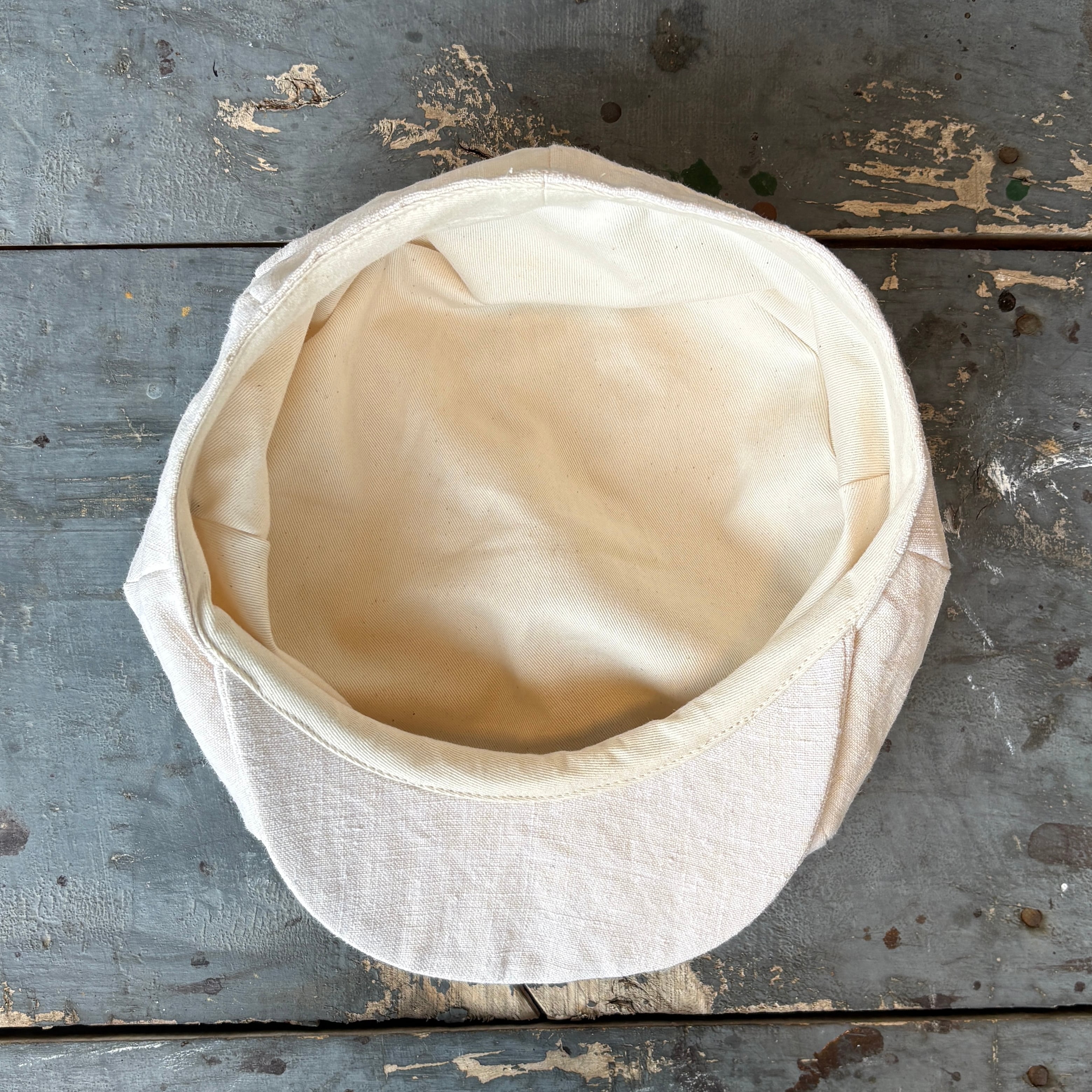 完売品　575PL POLYESTER LINEN CASQUETTE ML Original Linen Casquette （White） | JANTIQUES内田商店