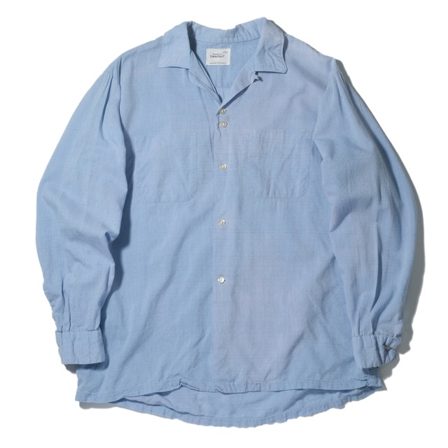 60's TOWNCRAFT loop collar shirt[L]