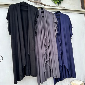 美シルエットポケット付きカーディガン