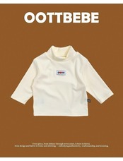 韓国子供服 / 26winter / oottbebe / ぷにぷにタートルネックT / ベビー&キッズ / 冬服 *XS~XL*