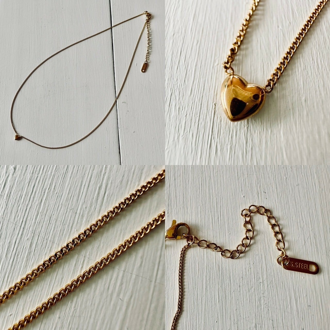 【SELECT】サージカルステンレス 金アレ対応 ネックレス レディース 金属アレルギー ショート スチール モチーフ