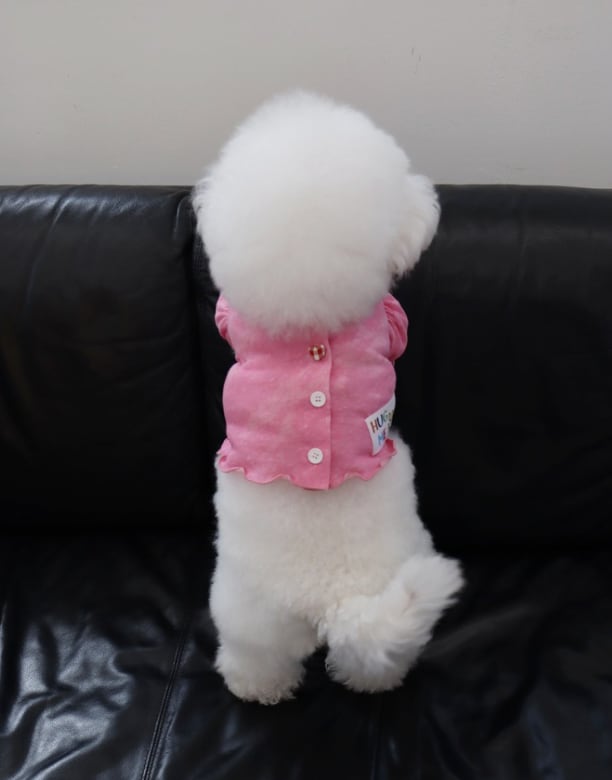 SM/即納【eomuk】Hug Me Marble Cardigan (Cherry Marble