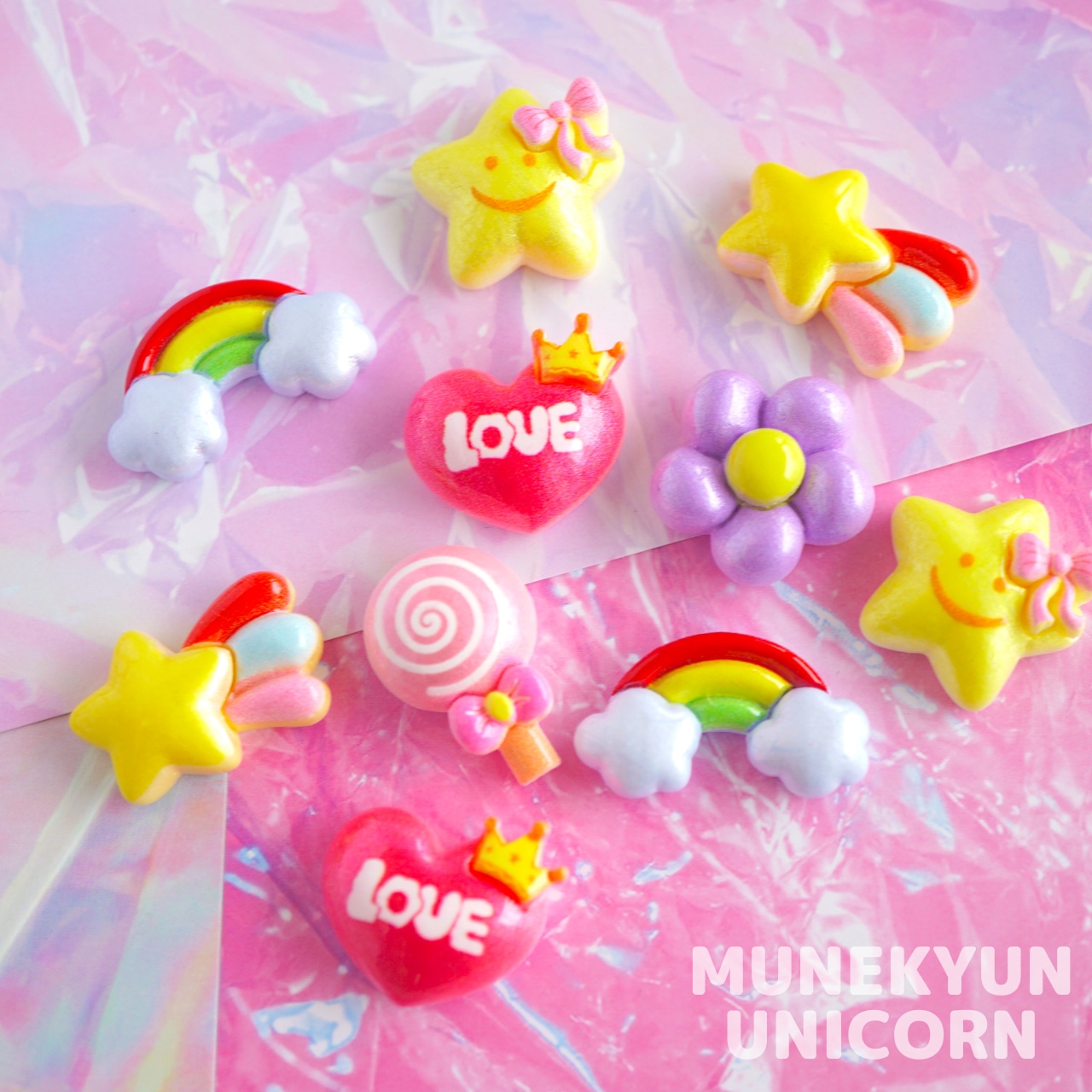 #L063【1個あたり42円】ピクシー ドリーム バルーン デコパーツパック【10個】