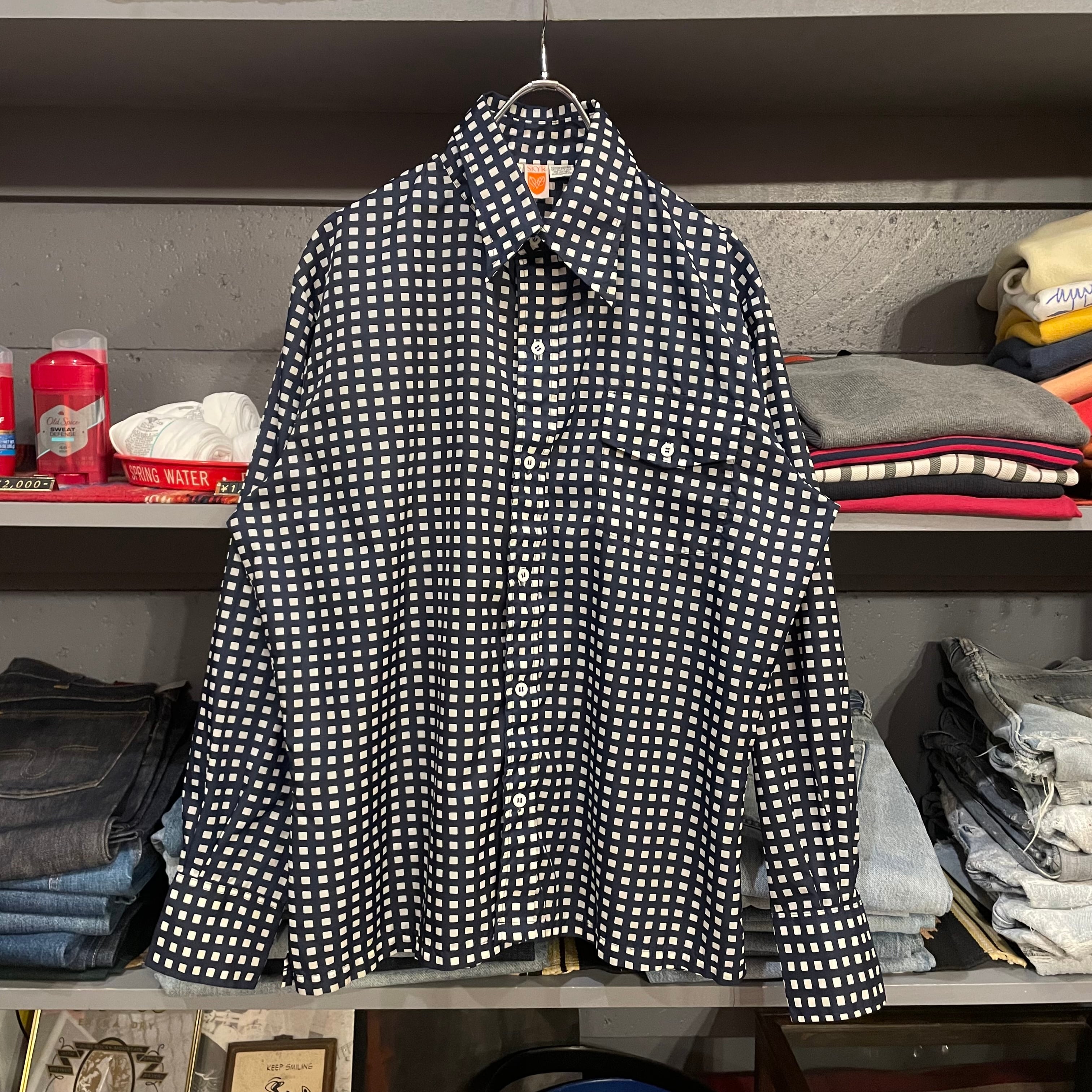 70s SKYR L/S Nylon Shirt | VOSTOK 70s SKYR L/S Nylon Shirt | VOSTOK