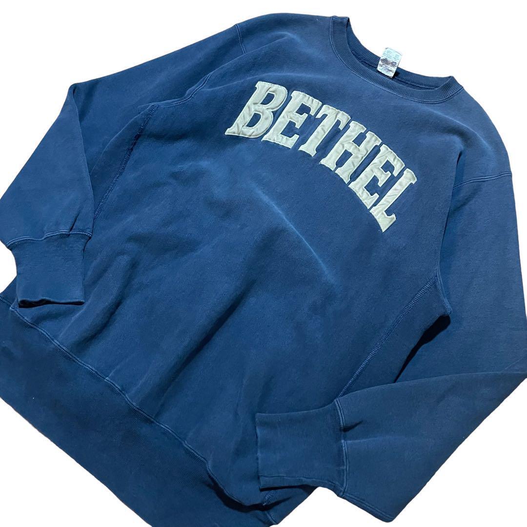 90s champion リバースウィーブ BETHEL アーチロゴ 古着 | Pay ID