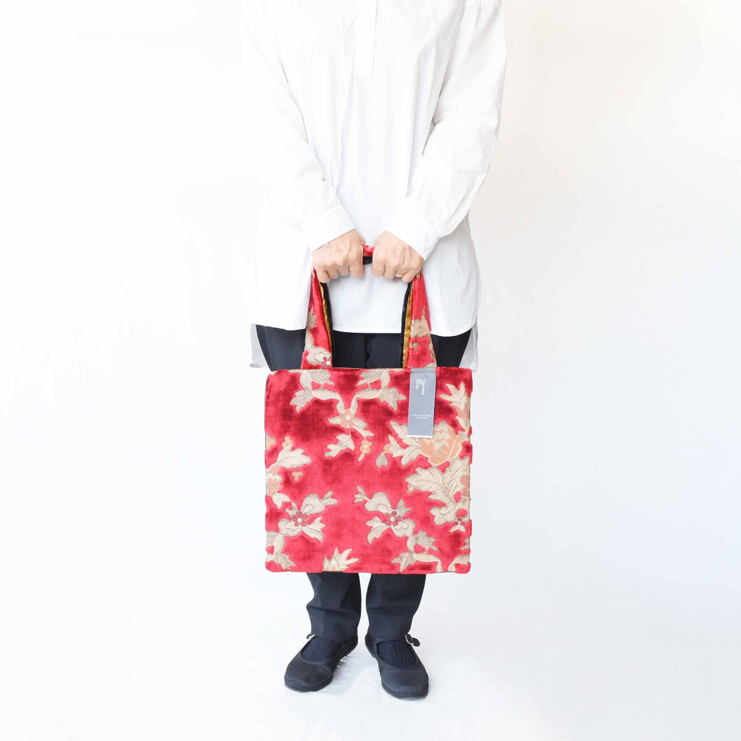 スクエアバッグ【Mサイズ】ネオプリンセス レッド | Taenaka No Nuno