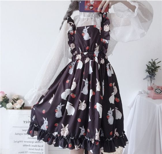 大人気 ゆめかわいいメルヘンチックなアニマルデザインのワンピース Tsumugustore