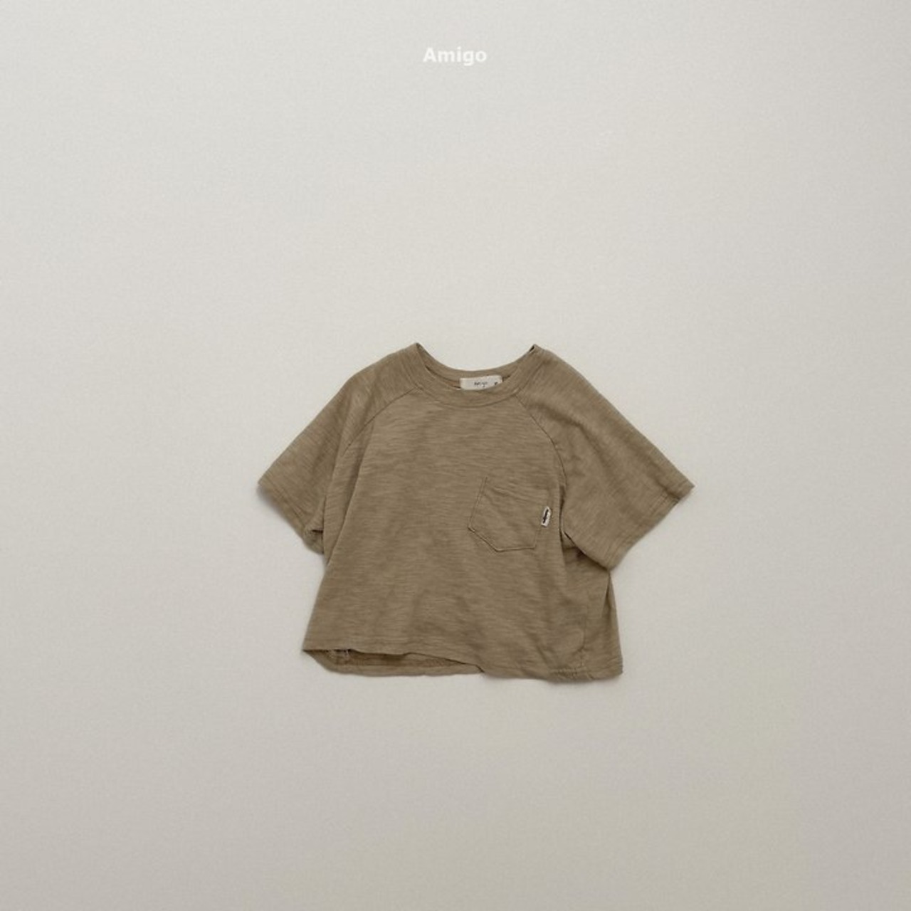 【取寄/韓国直送】Amigo 26/SM ポケットラグランTシャツ｜夏服｜韓国子供服