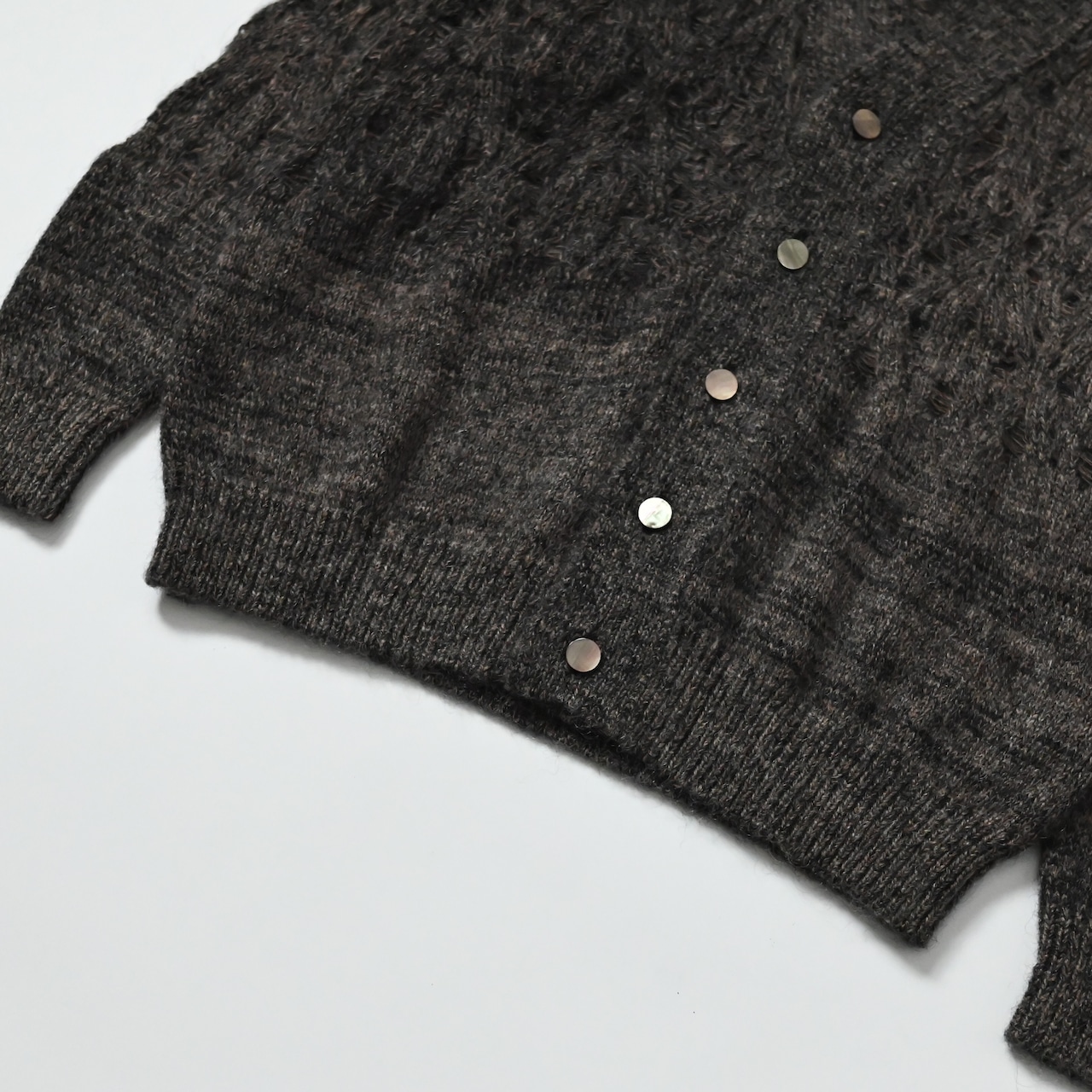 Leh / Mohair Knit Cardigan