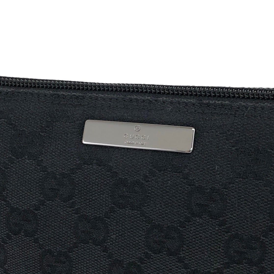 GUCCI グッチ GG柄 ロゴ キャンバス バニティバッグ ハンドバッグ