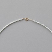 小粒 翡翠ファセットカット ネックレス A貨翡翠 jd_ne1223