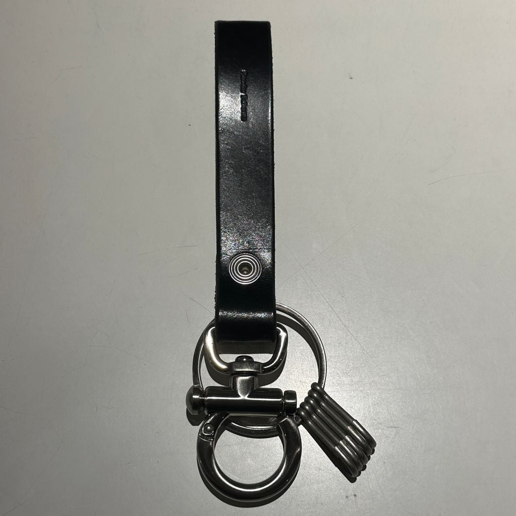 エンダースキーマ　カラビナ　黒ブラック Hender Scheme (エンダースキーマ) karabiner / カラビナー