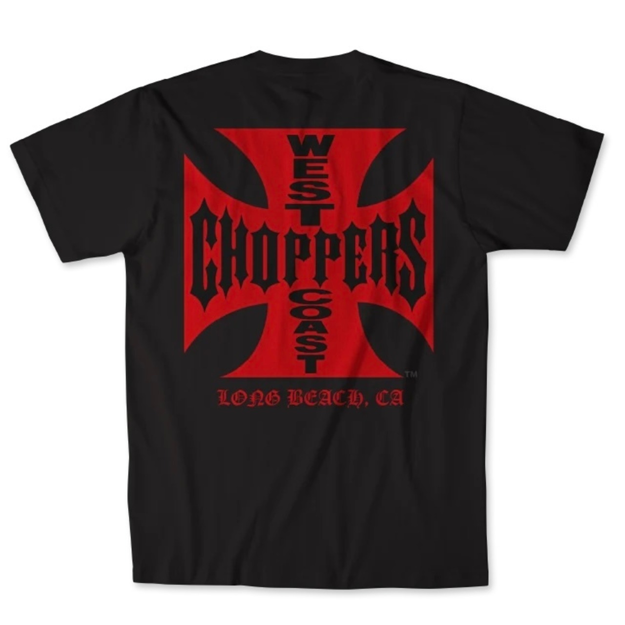 OG クラシック ティー ブラック / レッド：West Coast Choppers ウエスト コースト チョッパーズ