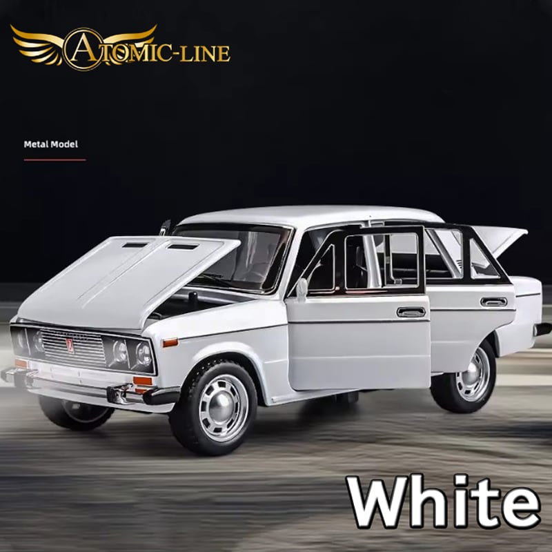 アフトヴァース VAZ-2106 Lada 1600 ミニカー 1/24 全3色 ライト点灯