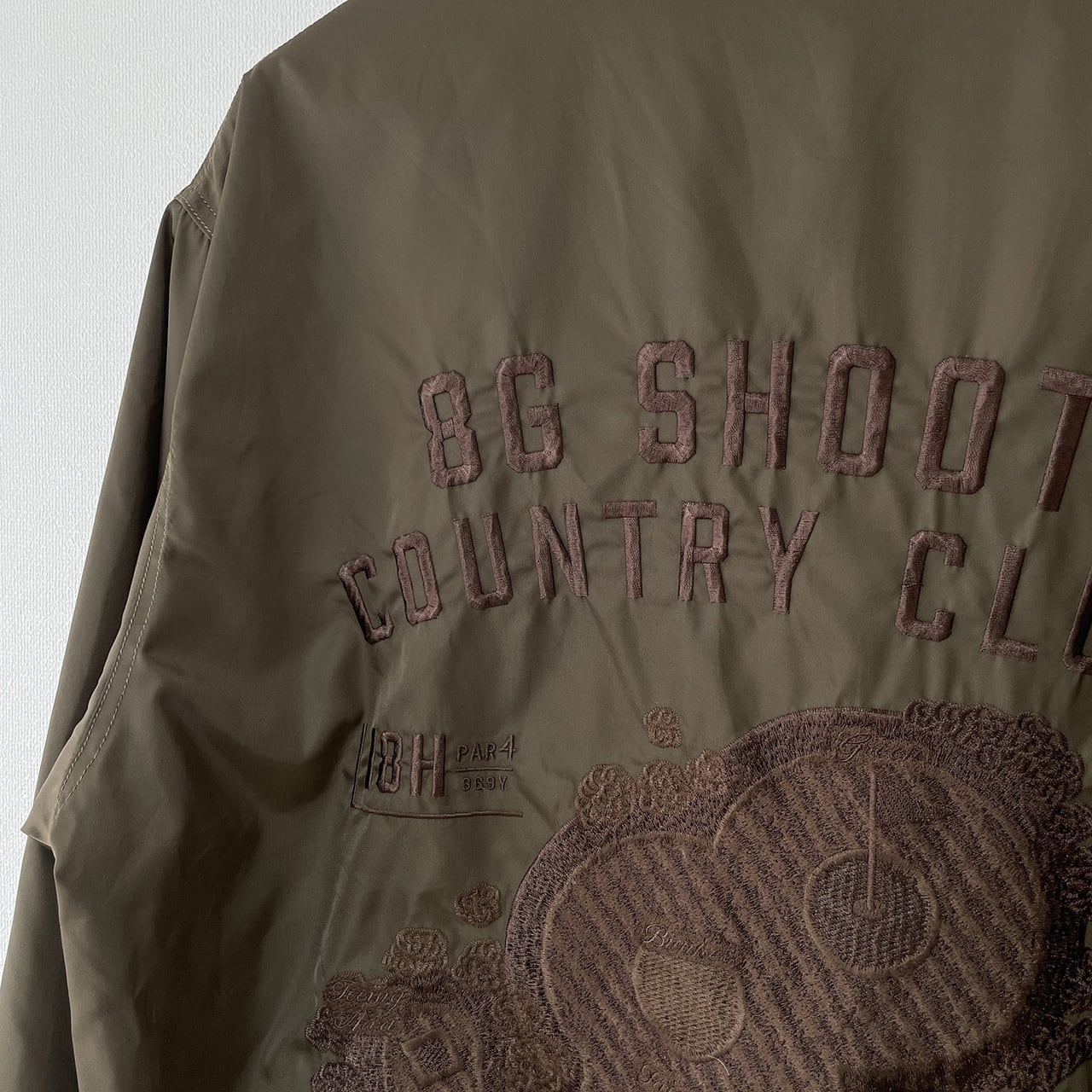 8GS COUNTRY CLUB COACH JACKET -BROWN- | 8G SHOOT WEBSTORE