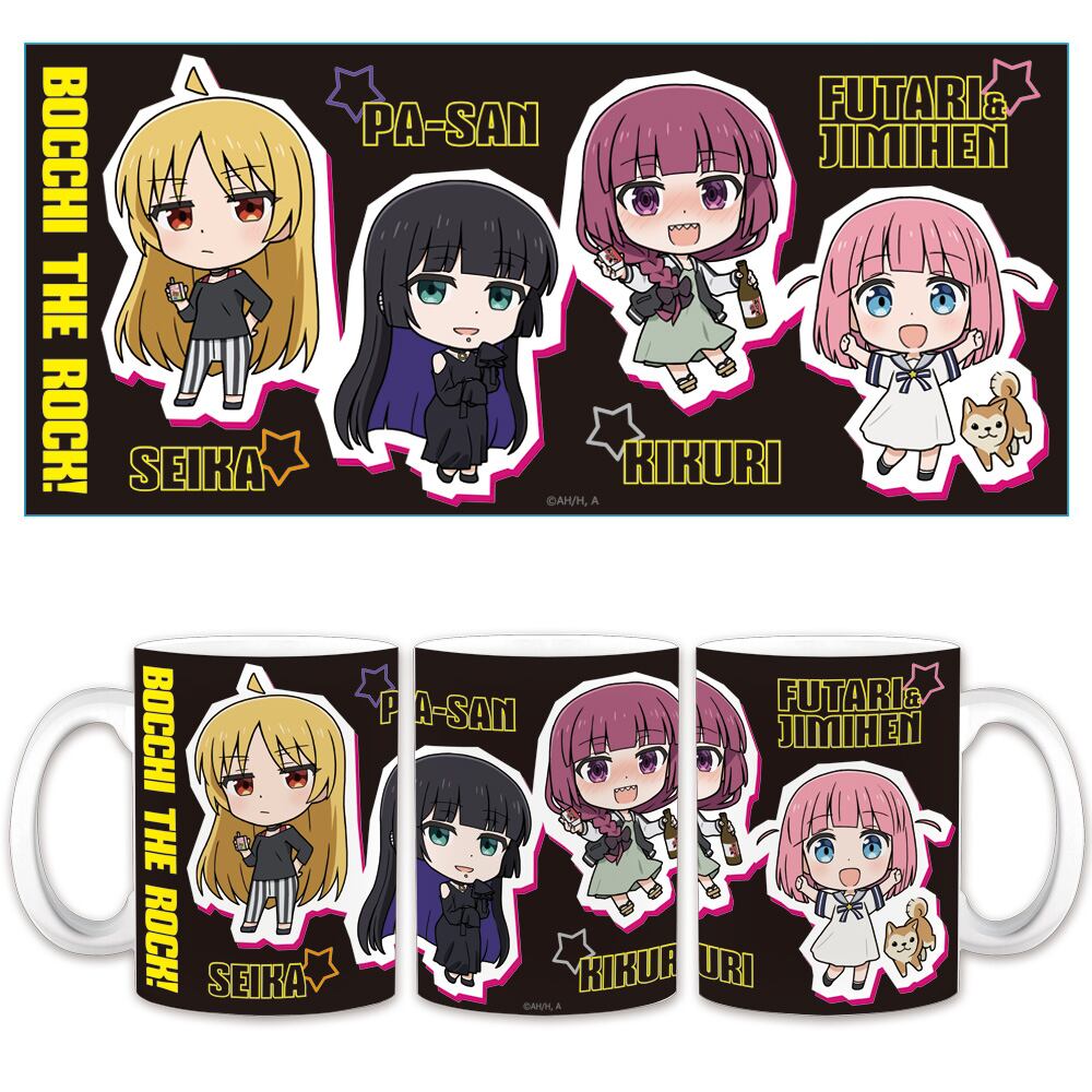 ぼっち・ざ・ろっく!マグカップ 星歌/PAさん/きくり/ふたり&ジミヘン