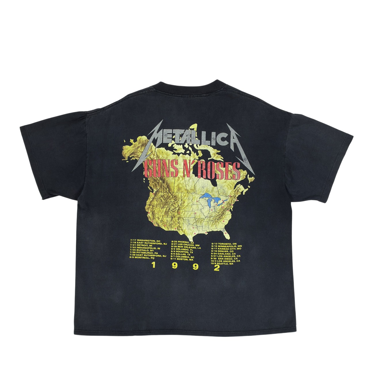 GUNS N' ROSES METALLICA 'STADIUM TOUR 90s' BROKUM XL 920