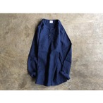 orSlow(オアスロウ) Indigo Linen Pullover Shirt