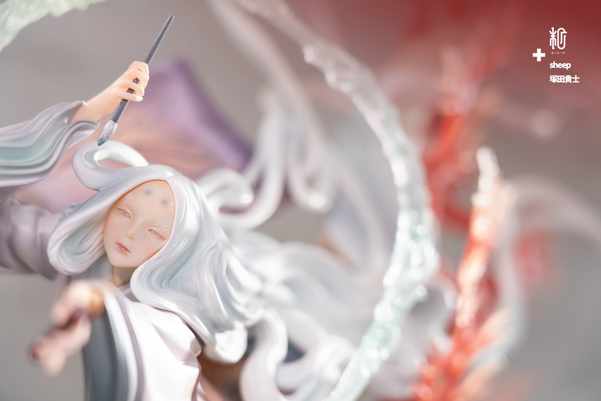 赤い蝋燭と人魚 赤珊瑚ver. 100体限定｜sheep×塚田貴士 | sumart