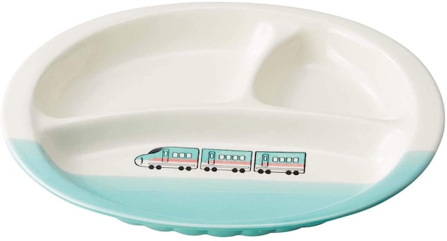 キッズ　ランチプレート　仕切り皿　超特急エメラルド