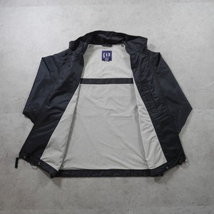 00s OLD GAP nylon jacket BLACK XS 古着
