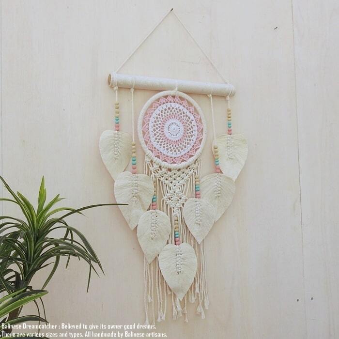 ドリームキャッチャー マクラメ TypeE Size L 幅45~46cm 長さ90~93cm ウォールインテリア ボーホー ボヘミアン ウォールデコレーション 壁掛け 飾り 壁飾り 魔除け お守り インテリア マクラメ編み オーナメント オブジェ 雑貨 タペストリー 北欧 アメリカン