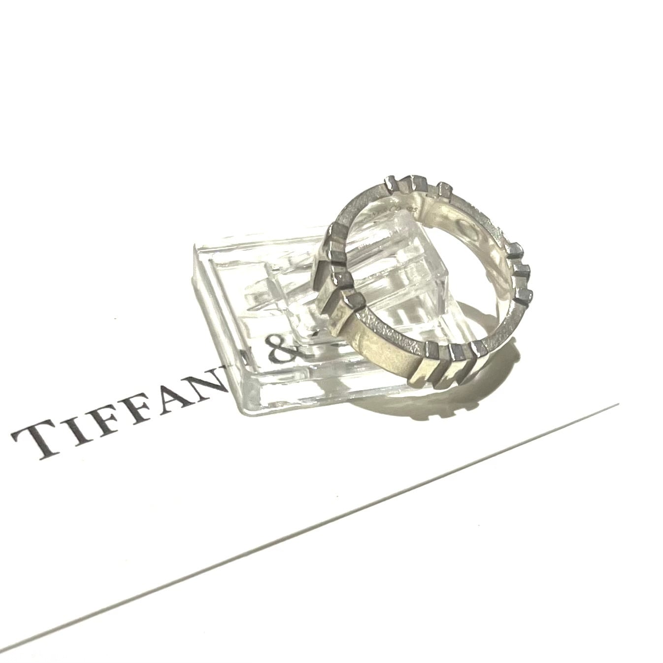 TIFFANY&CO.】【8号】2517 ティファニー アトラスリング指輪 2006年 TIFFANY&CO.】【8号】2517 ティファニー アトラスリング指輪 2006年