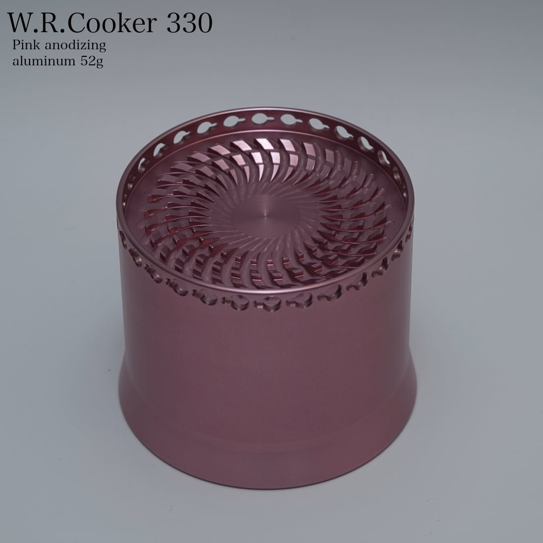W.R.Cooker 330 Pink Anodized