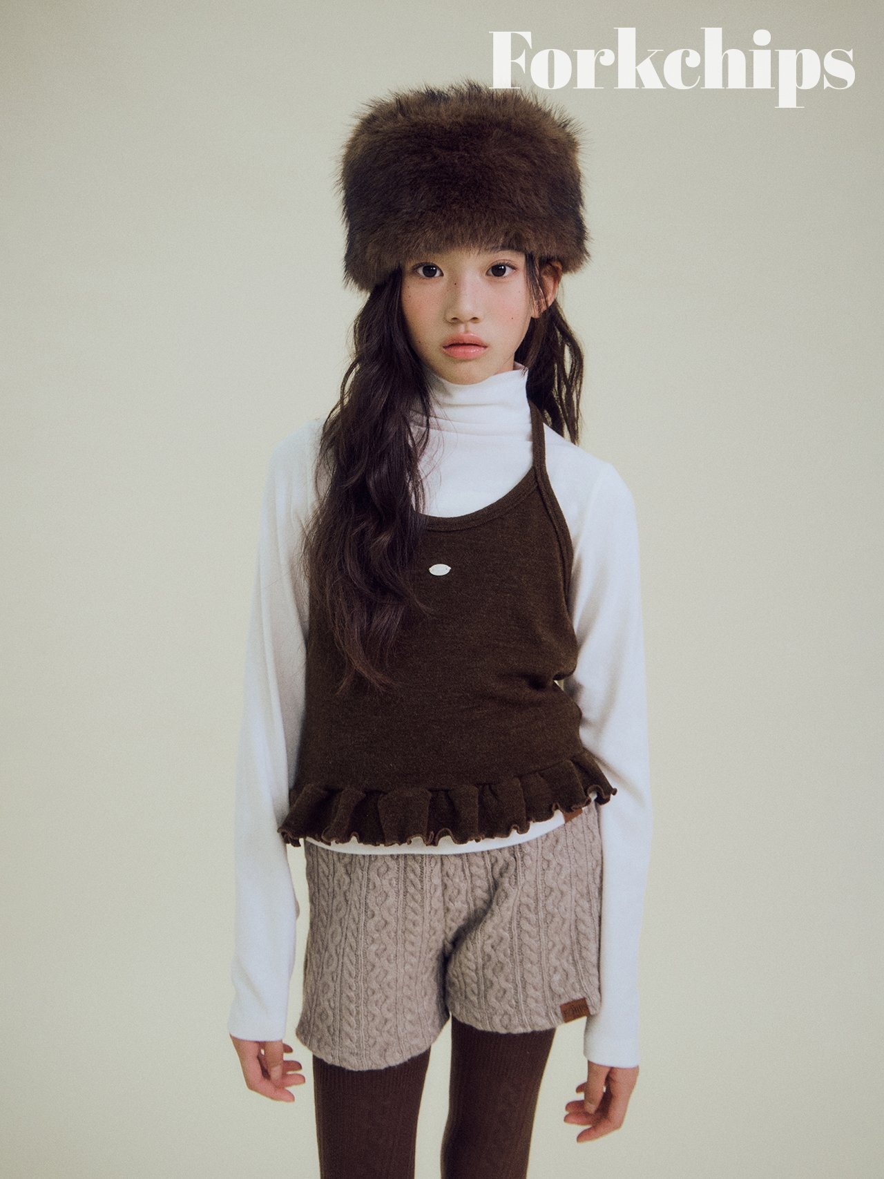 FORK CHIPS［取寄］lavender holter camisole 26winter