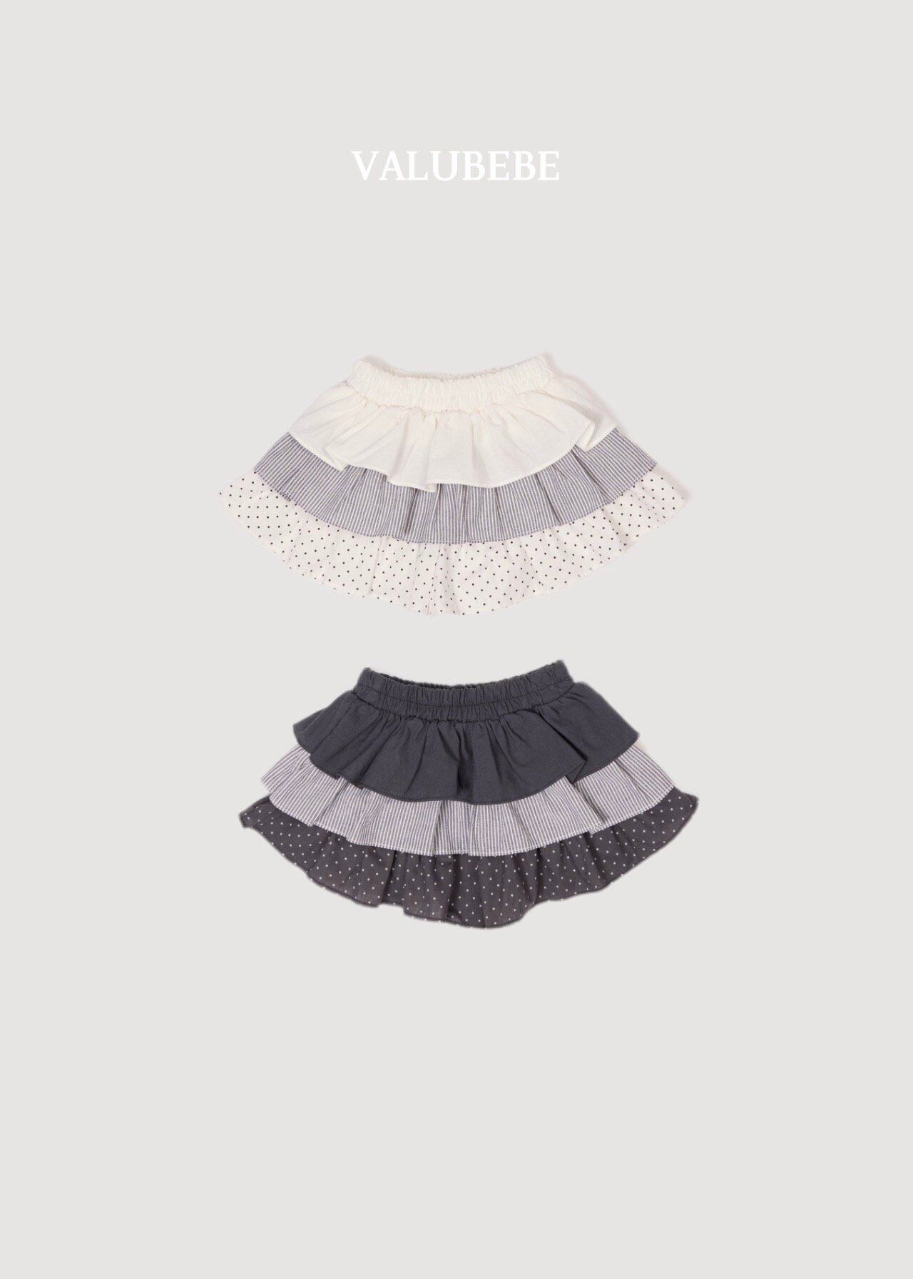 送料無料【予約】/ フリルカンカンスカート /valubebe