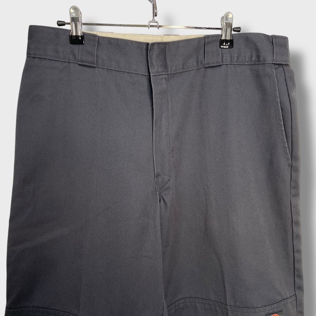 Dickies ダブルニーワークパンツ グレー W34L30 ディッキーズ