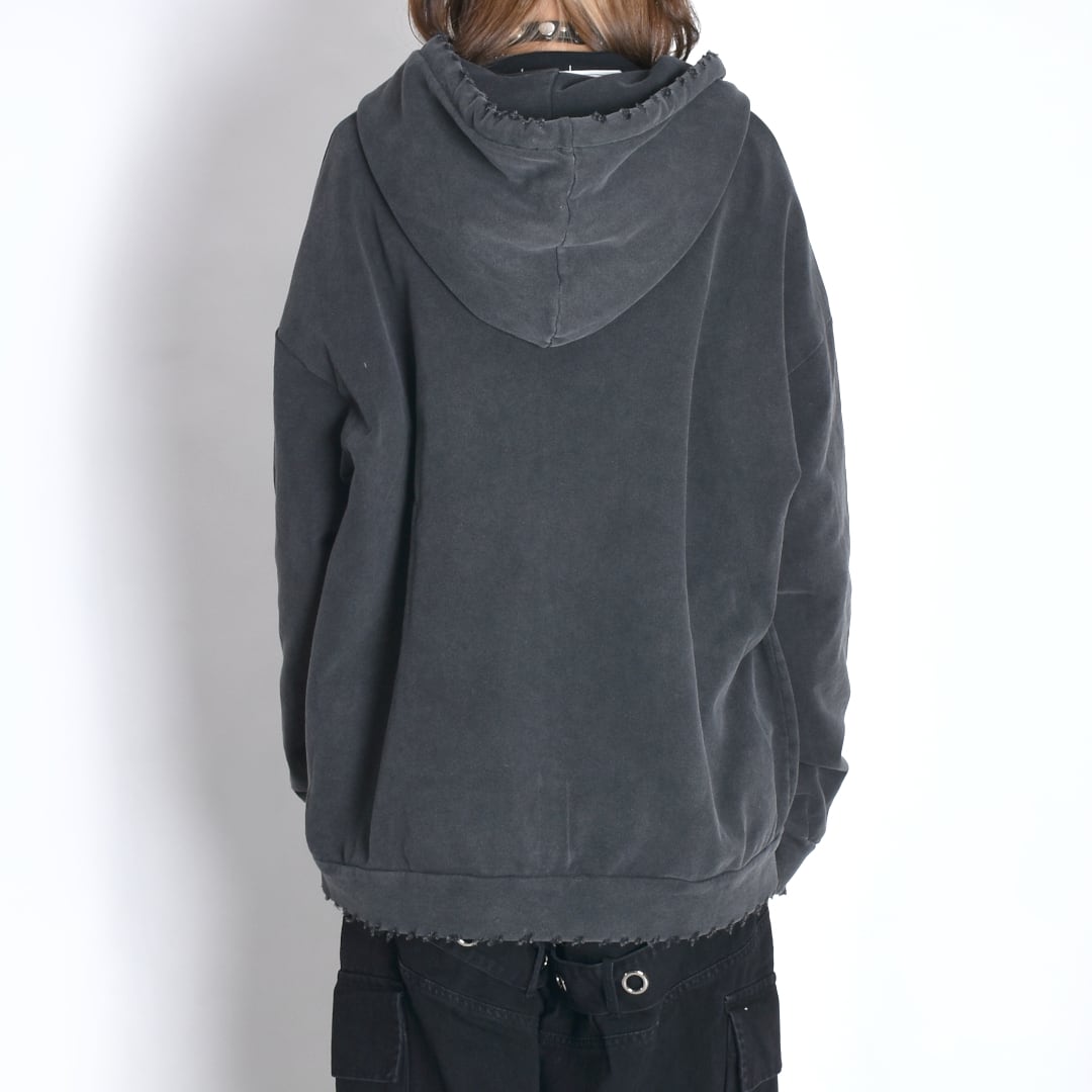 2/19新着】ラインストーン☆BONEピグメントZIPパーカー | VOLCAN&APHRODITE