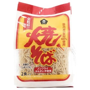 焼そば(全粒粉入り) 90g×2　ムソー