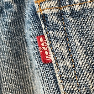 　【LEVI'S】501xx USA製 90s W32 ボタン裏555 バレンシア工場