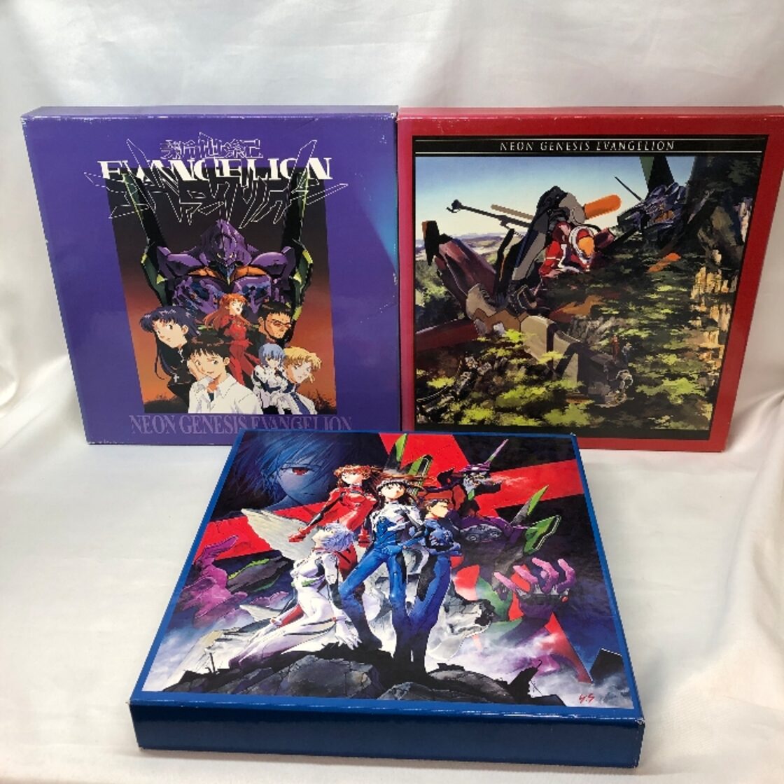 LD アニメ 新世紀エヴァンゲリオン 全14巻セット BOX リーフレット付き 