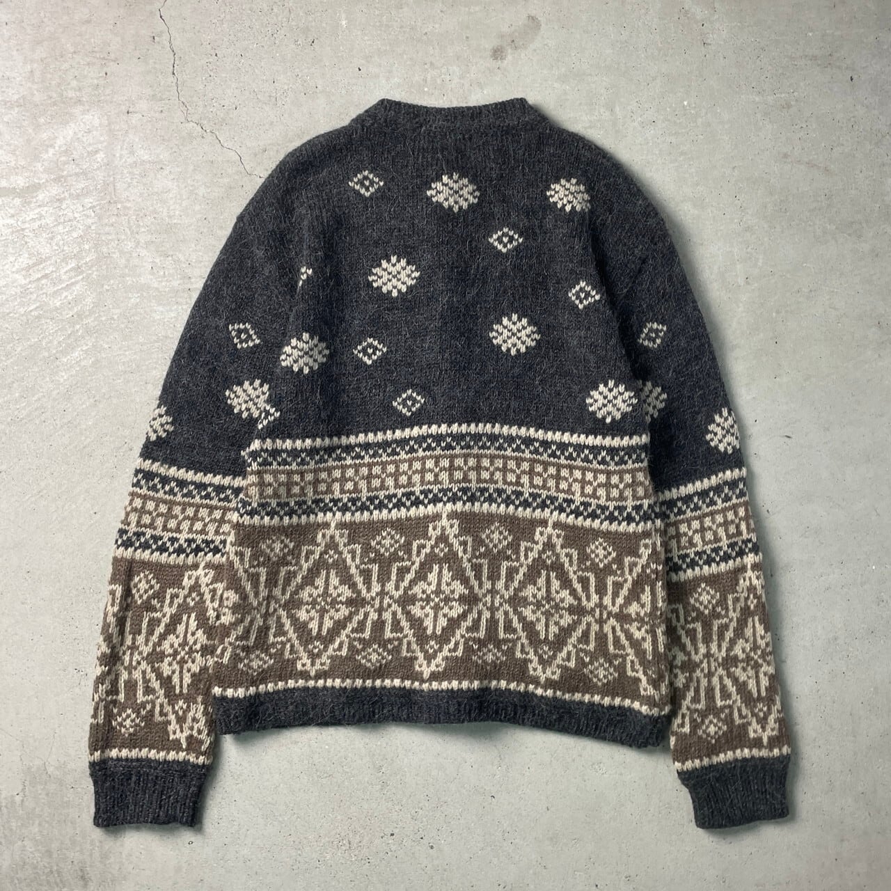 90〜00年代 Eddie Bauer エディーバウアー ウールニットカーディガン