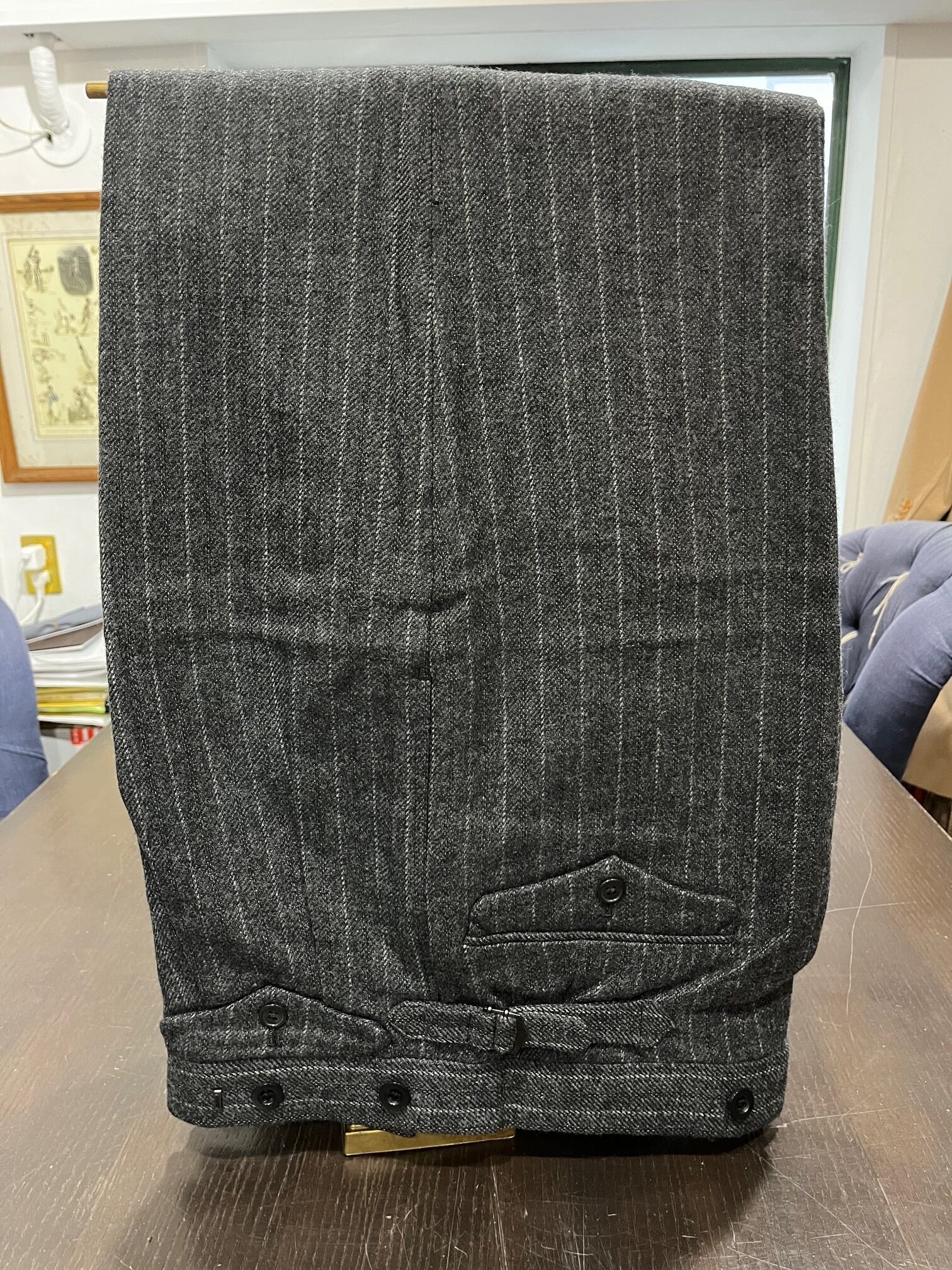 Draper's Bench(ドレイパーズベンチ) 30's Style Gray Flannel Window