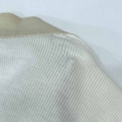 FABIANAFILIPPI ファビアナフィリッピ イタリア製 切替デザイン フレンチスリーブ ワンピース 42/ホワイト ベージュ