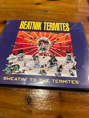BEATNIKTERMITES / SWEATIN' TO THE TERMITES  CD+Sticker&Flyer&Ticket&缶badge(56mm)