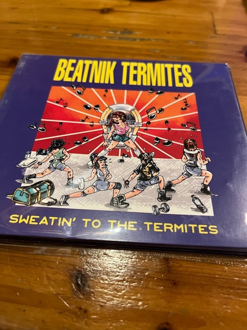 BEATNIKTERMITES / SWEATIN' TO THE TERMITES  CD+Sticker&Flyer&Ticket&缶badge(56mm)